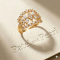 Gold Leaf Statement Ring