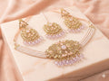 Champagne Pink Choker Necklace Set