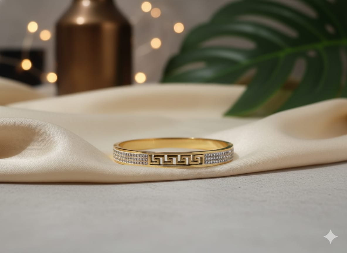The Gold & Silver Bangle