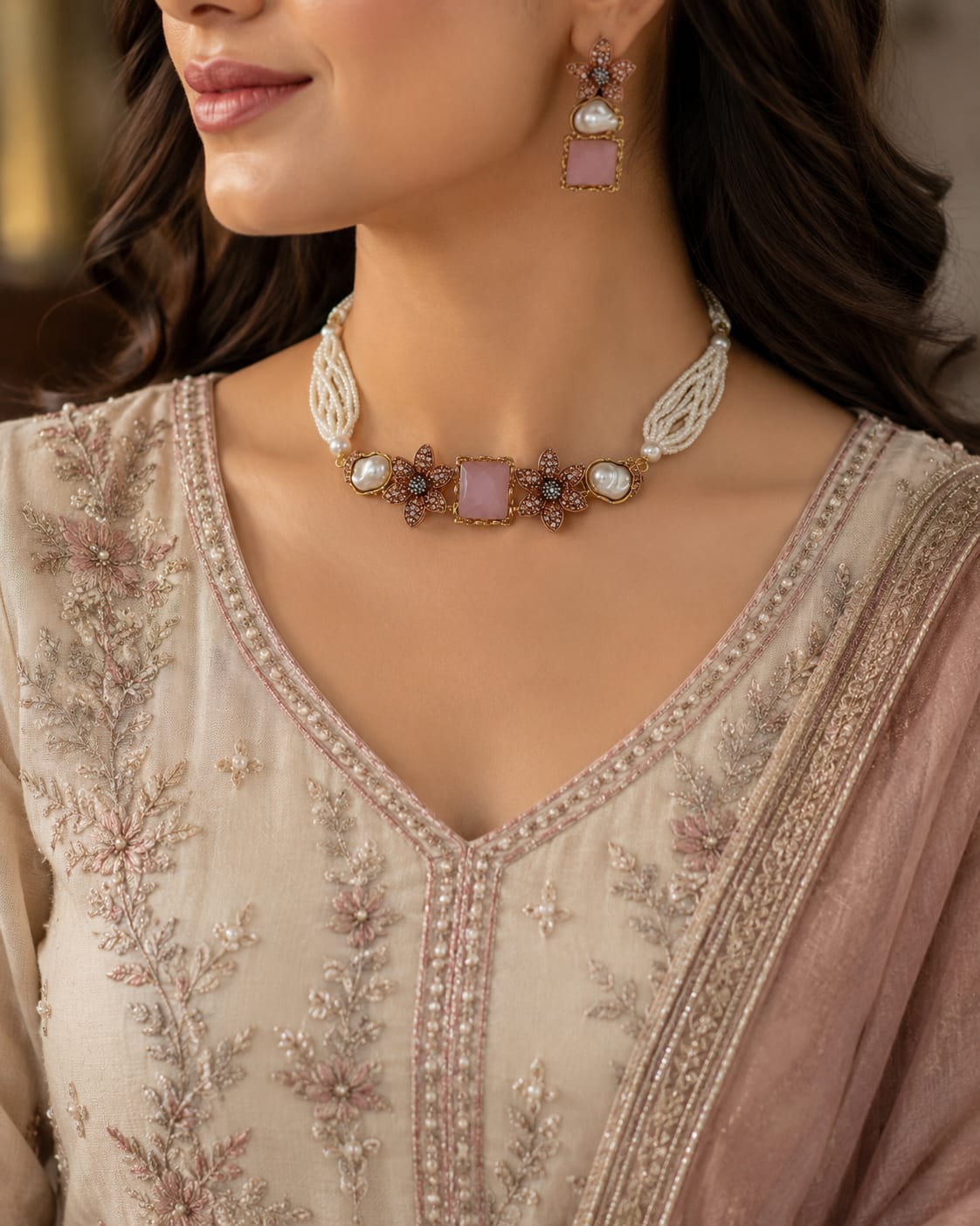 Classic Turkish Choker & Stud