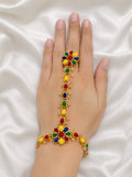 Multicolor Floral Hand Harness (ANGLA)