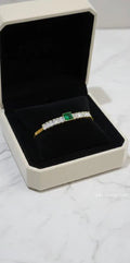 The White Green Crystal Bracelet